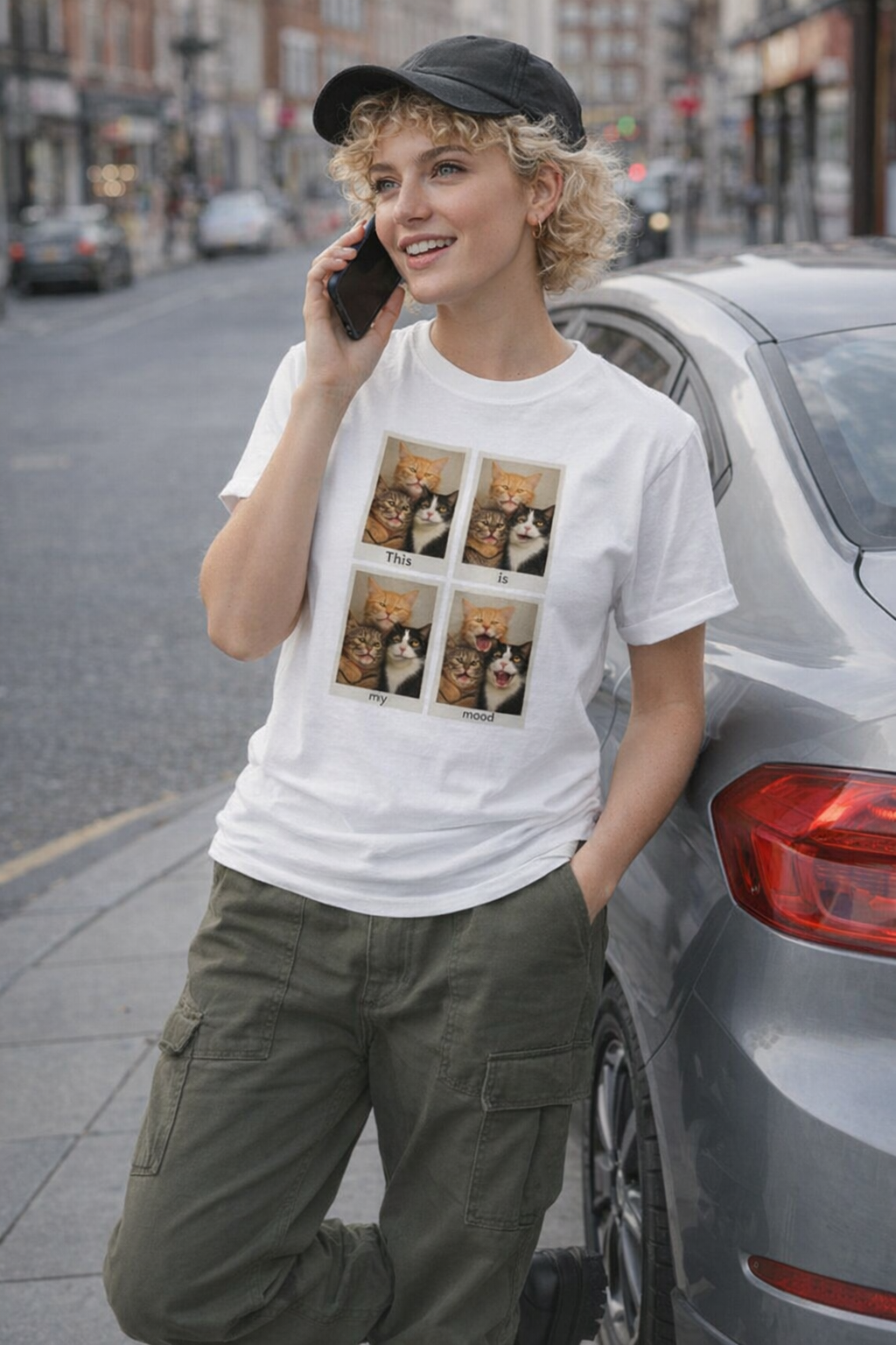 Abbigliamento T-Shirt in poliestere (Cotton Touch) "This is my mood"