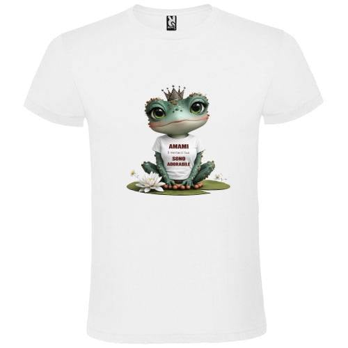 Abbigliamento T-Shirt in poliestere (Cotton Touch) "Amami li mortacci tua rana"
