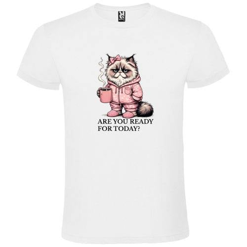 Abbigliamento T-Shirt in poliestere (Cotton Touch) "Are you ready for today"