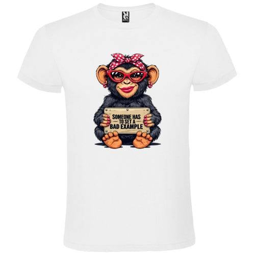 Abbigliamento T-Shirt in poliestere (Cotton Touch) "Bad Example"