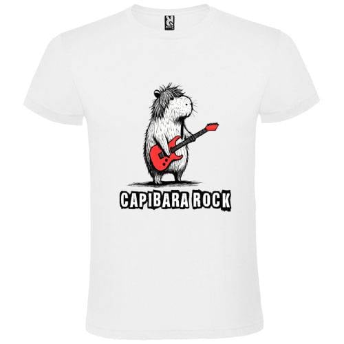 Abbigliamento T-Shirt in poliestere (Cotton Touch) "Capibara Rock"
