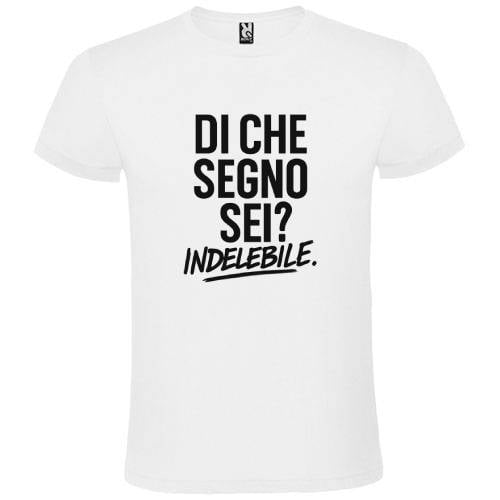 Abbigliamento T-Shirt in poliestere (Cotton Touch) "Di che segno sei?"