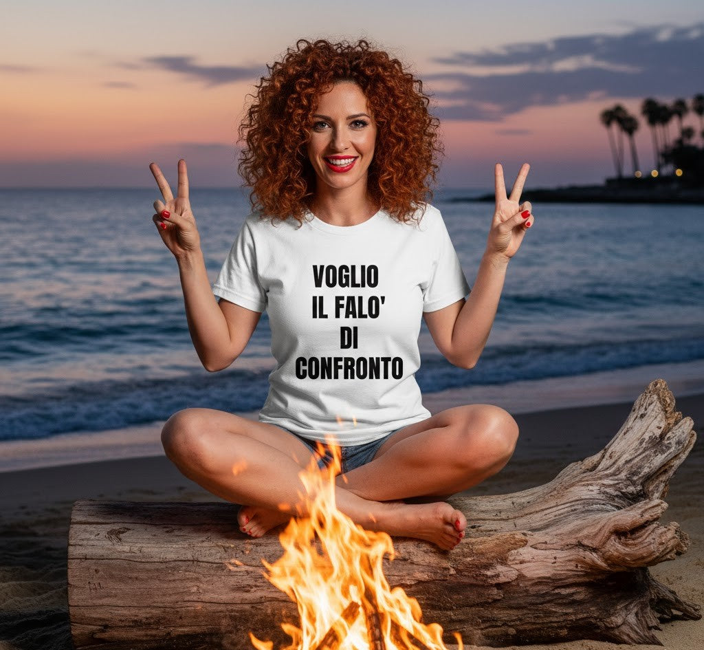 Abbigliamento T-Shirt in poliestere /Cotton Touch) "FalÃ² di confronto"
