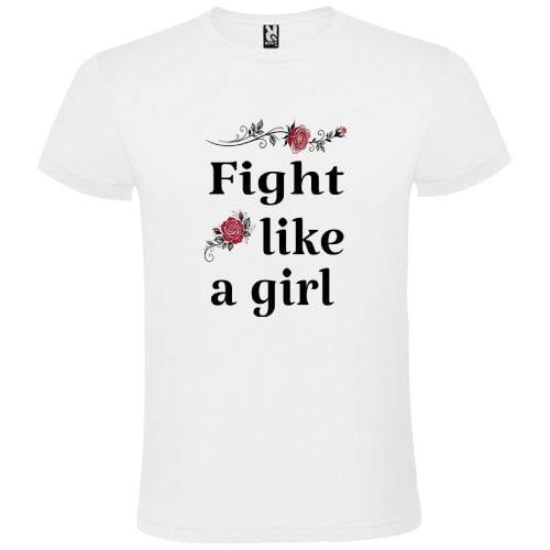 Abbigliamento T-Shirt in poliestere (Cotton Touch) "Fight like a girl"