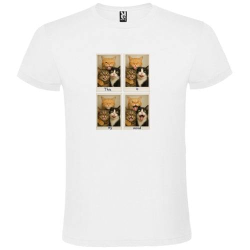Abbigliamento T-Shirt in poliestere (Cotton Touch) "This is my mood"