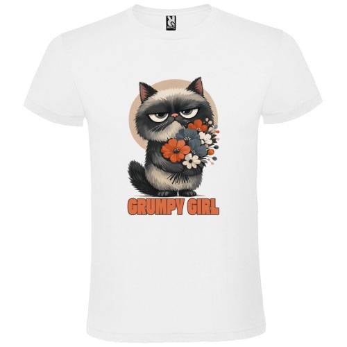 Abbigliamento T-Shirt in poliestere (Cotton Touch) "Grumpy Girl"