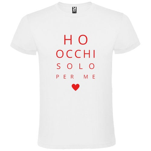 Abbigliamento T-Shirt in poliestere (Cotton Touch) "Solo per me"