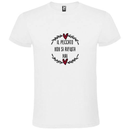 Abbigliamento T-Shirt in poliestere (Cotton Touch) "Il peccato"