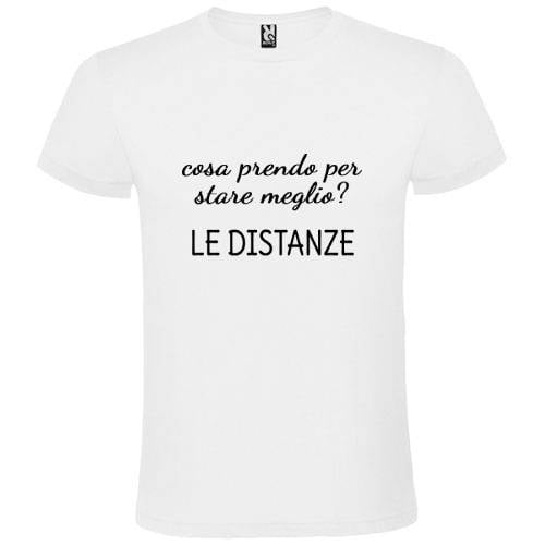 Abbigliamento T-Shirt in poliestere (Cotton Touch) "Le Distanze"