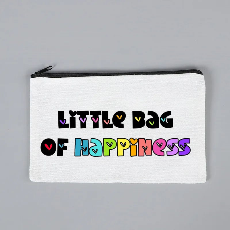 Bustina in cotone "Little bag of Happiness"
