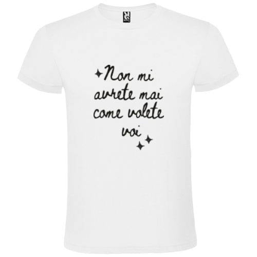 Abbigliamento T-Shirt in poliestere (Cotton Touch) "Non mi avrete mai"