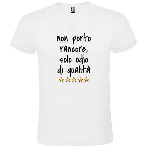 Abbigliamento T-Shirt in poliestere (Cotton Touch) "Non porto rancore"