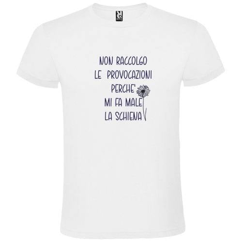Abbigliamento T-Shirt in poliestere (Cotton Touch) "Non raccolgo le provocazioni"