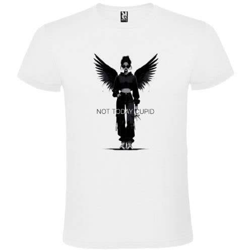 Abbigliamento T-Shirt in poliestere (Cotton Touch) "Not today Cupid"