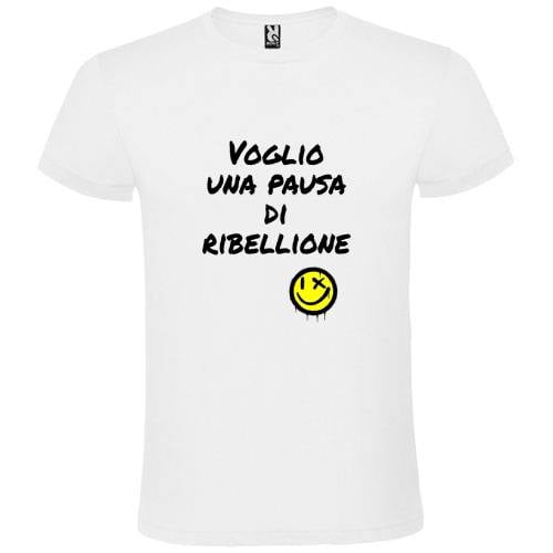 Abbigliamento T-Shirt in poliestere (Cotton Touch) "Pausa di ribellione"