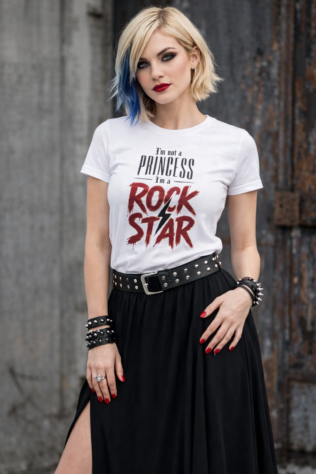 Abbigliamento T-Shirt in poliestere (Cotton Touch) "I'm not a Princess"