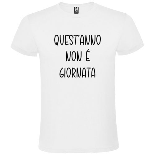Abbigliamento T-Shirt in poliestere (Cotton Touch) "Non Ã¨ giornata"