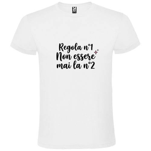 Abbigliamento T-Shirt in poliestere (Cotton Touch) "Regola nr. 1"