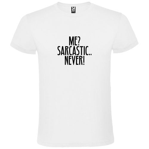 Abbigliamento T-Shirt in poliestere (Cotton Touch) "Sarcastic"