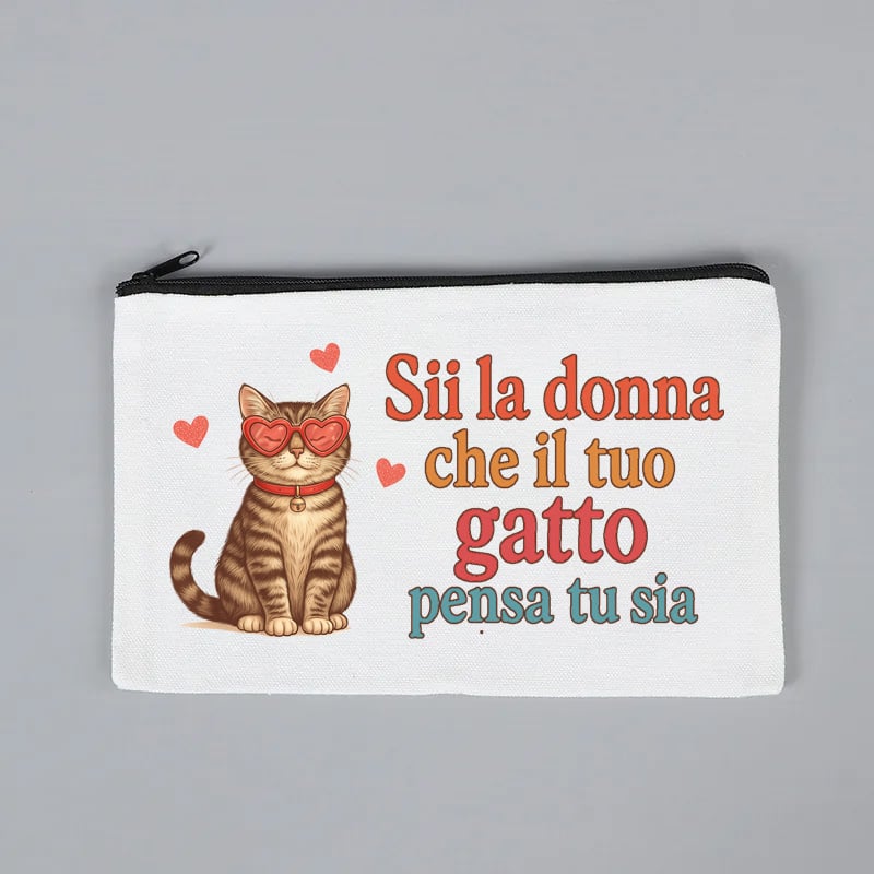 Bustina in cotone "Sii la donna"