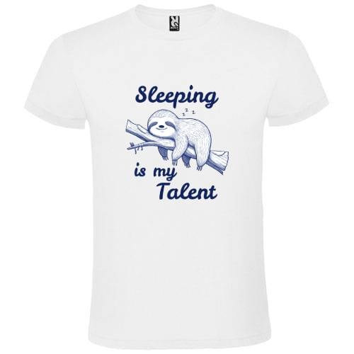 Abbigliamento T-Shirt in poliestere (Cotton Touch) "Sleeping is my talent"