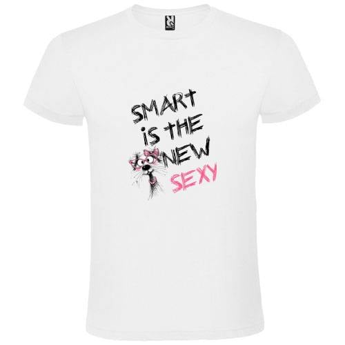 Abbigliamento T-Shirt in poliestere (Cotton Touch) "Smart is the new sexy"