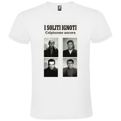 Abbigliamento T-Shirt in poliestere (Cotton Touch) "I Soliti Ignoti"