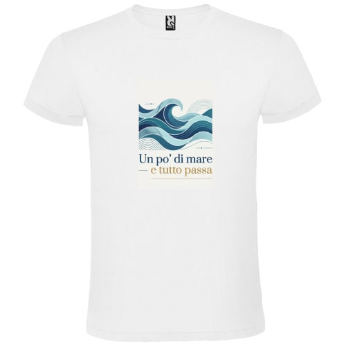 Abbigliamento T-Shirt in poliestere (Cotton Touch) "Un po' di mare"