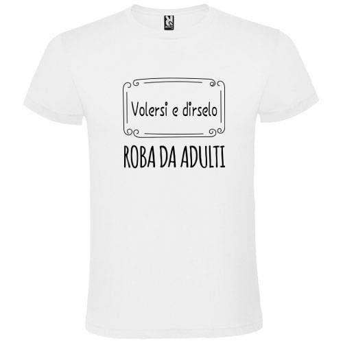 Abbigliamento T-Shirt in poliestere (Cotton Touch) "Volersi e Dirselo"