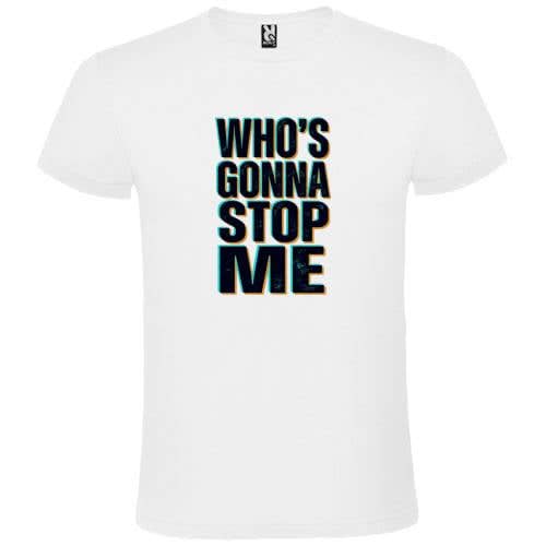 Abbigliamento T-Shirt in poliestere (Cotton Touch) "Who's gonna stop me"