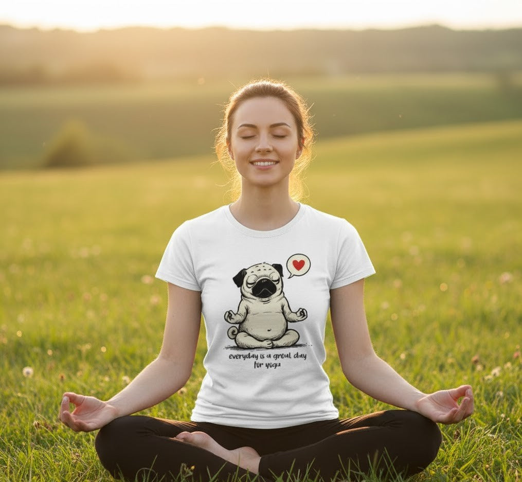 Abbigliamento T-Shirt in poliestere (Cotton Touch) "Yoga"