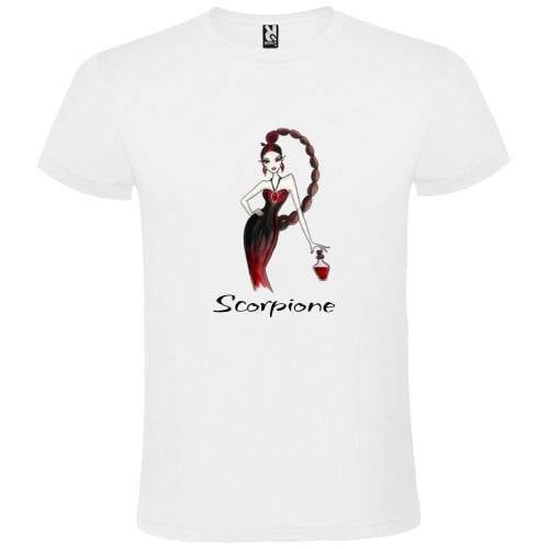 Abbigliamento T-Shirt in poliestere Zodiaco (Cotton Touch) "Scorpione"