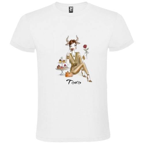 Abbigliamento T-Shirt in poliestere Zodiaco (Cotton Touch) "Toro"