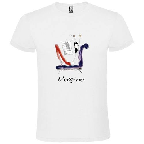 Abbigliamento T-Shirt in poliestere Zodiaco (Cotton Touch) "Vergine"